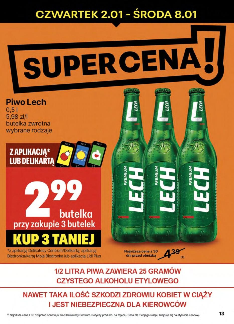 Gazetka promocyjna Delikatesy Centrum str. 13