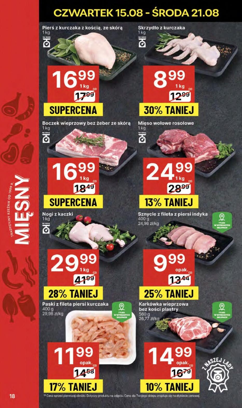 Gazetka promocyjna Delikatesy Centrum str. 18