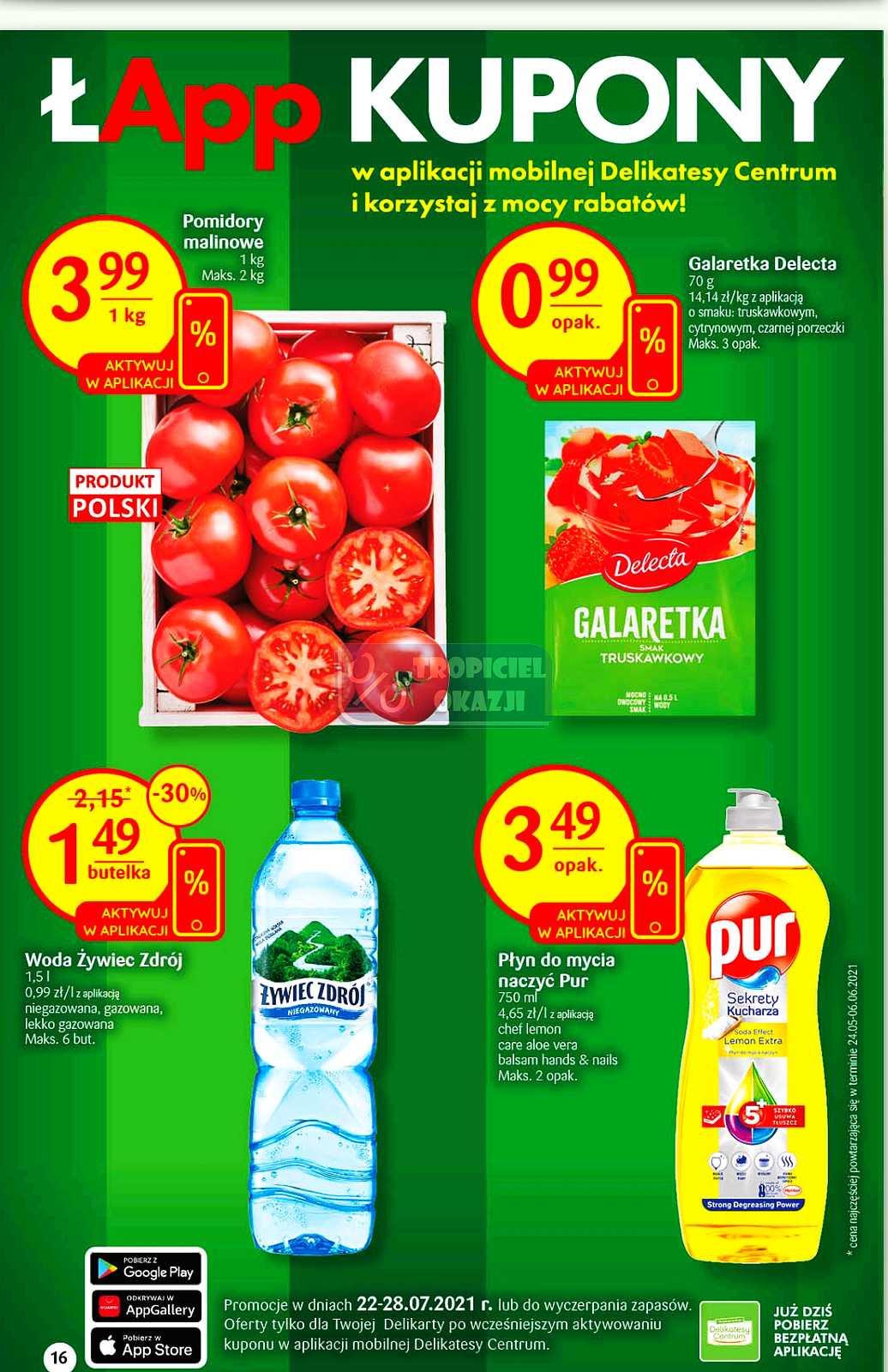 Gazetka promocyjna Delikatesy Centrum str. 16