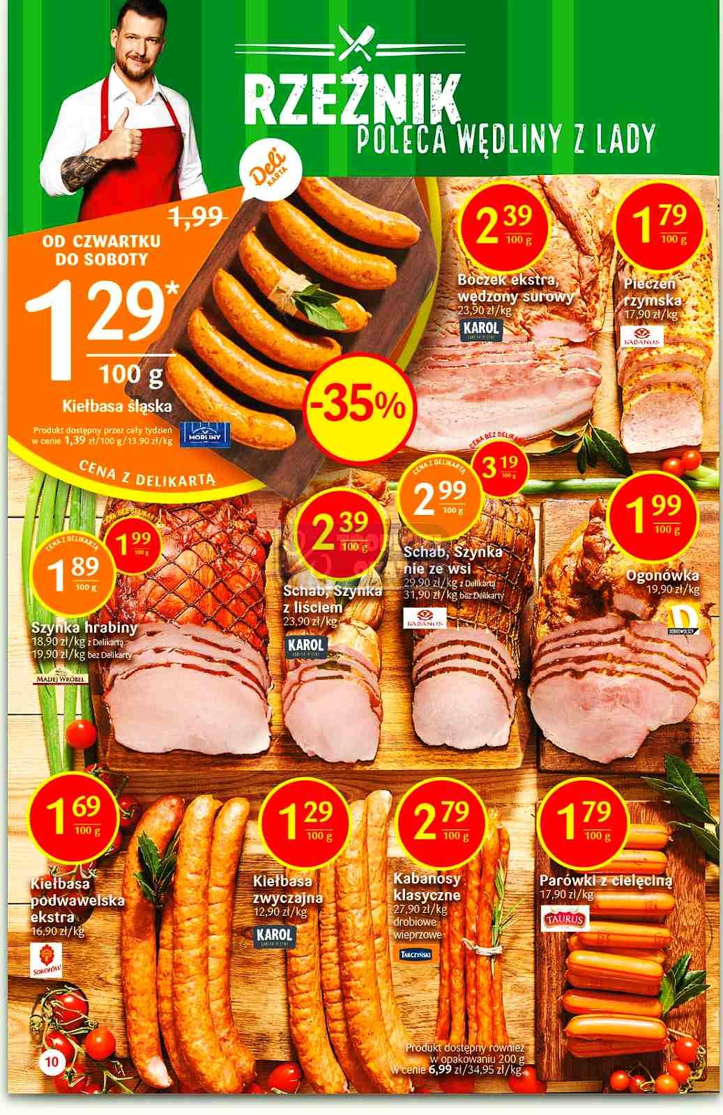 Gazetka promocyjna Delikatesy Centrum str. 10