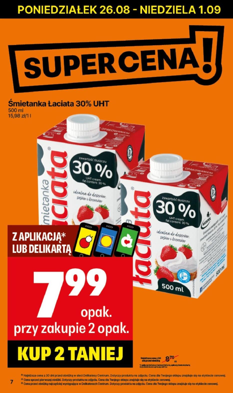 Gazetka promocyjna Delikatesy Centrum str. 7