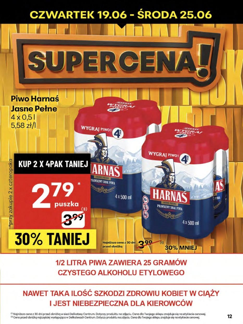 Gazetka promocyjna Delikatesy Centrum str. 12