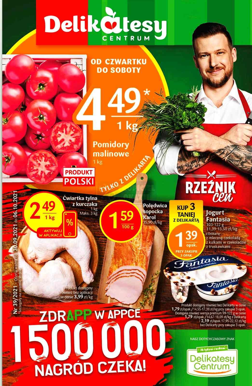 Gazetka promocyjna Delikatesy Centrum str. 1