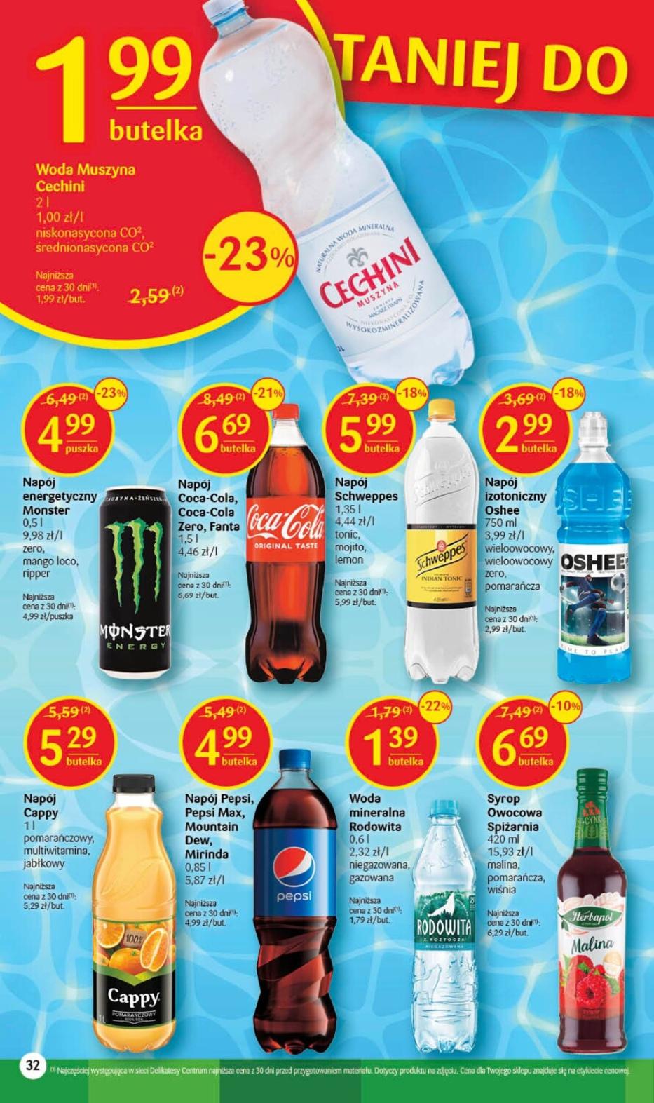 Gazetka promocyjna Delikatesy Centrum str. 32