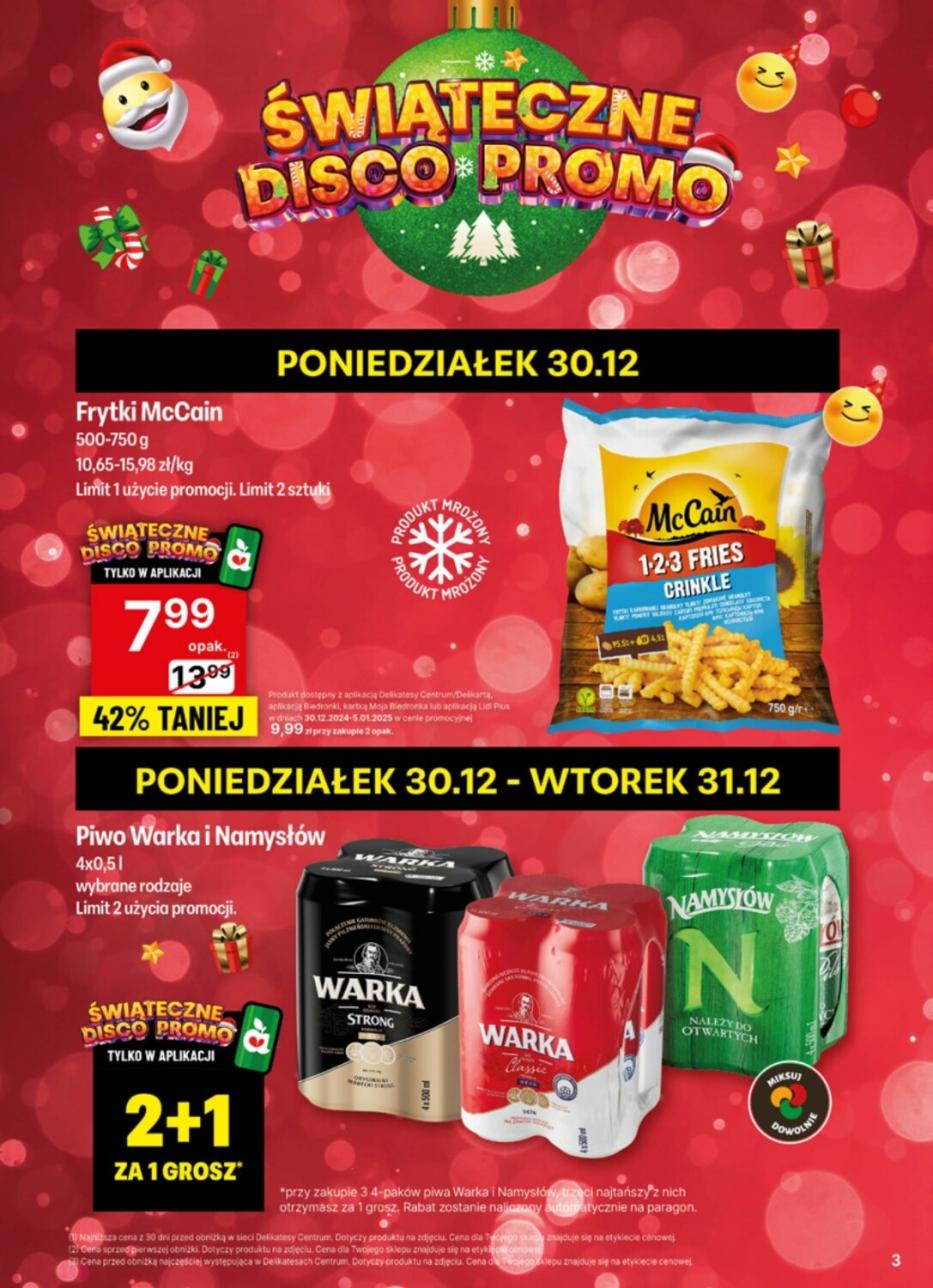 Gazetka promocyjna Delikatesy Centrum str. 3