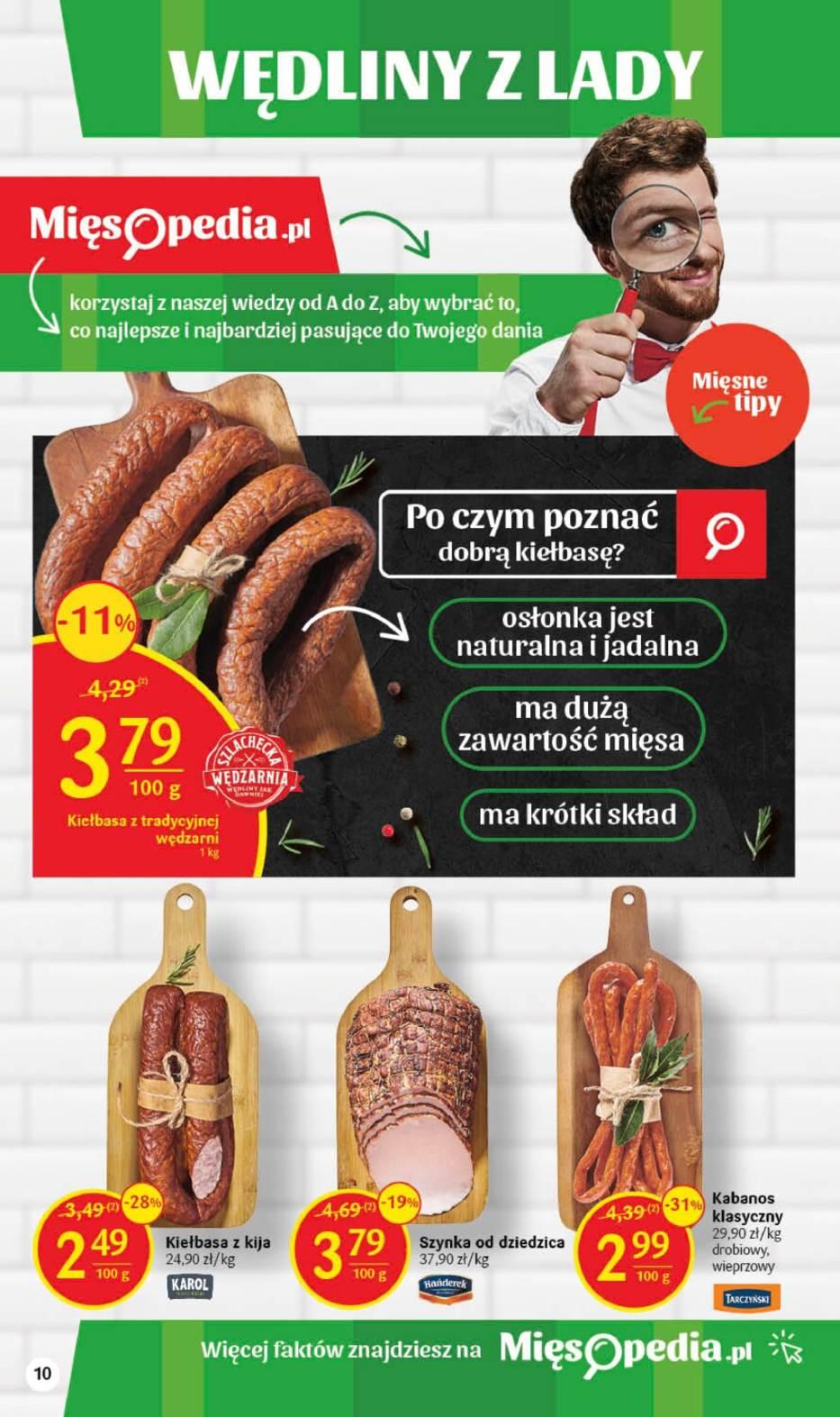 Gazetka promocyjna Delikatesy Centrum str. 10