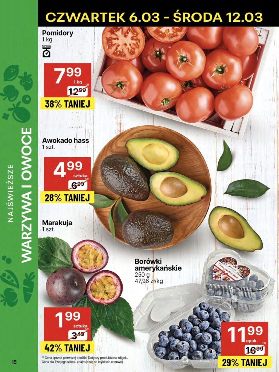 Gazetka promocyjna Delikatesy Centrum str. 15