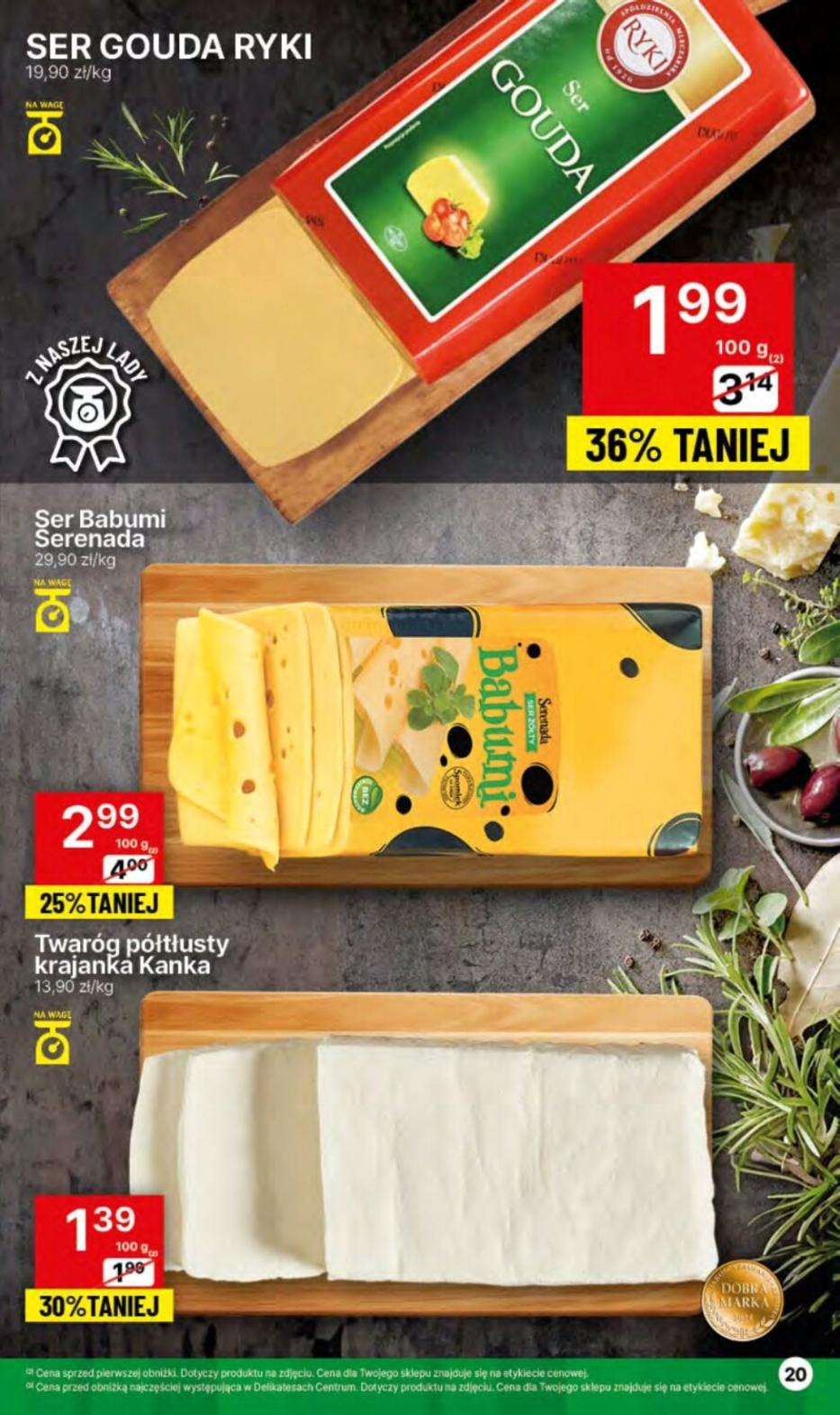 Gazetka promocyjna Delikatesy Centrum str. 20
