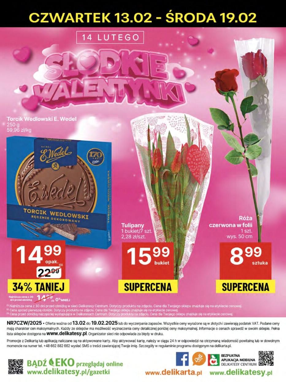 Gazetka promocyjna Delikatesy Centrum str. 43