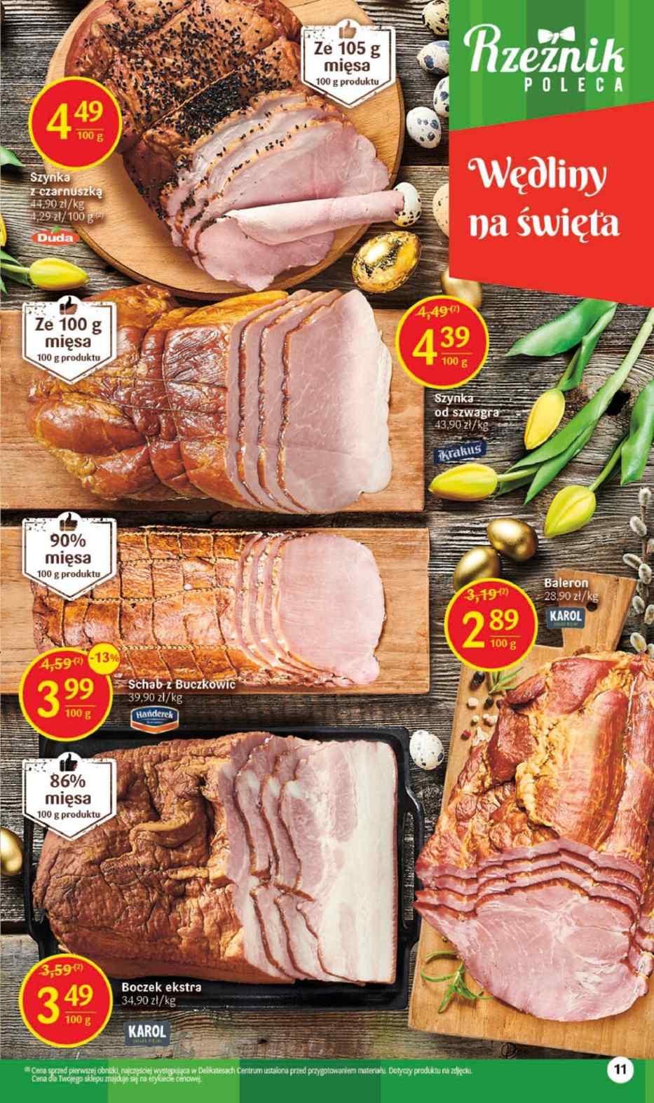 Gazetka promocyjna Delikatesy Centrum str. 11