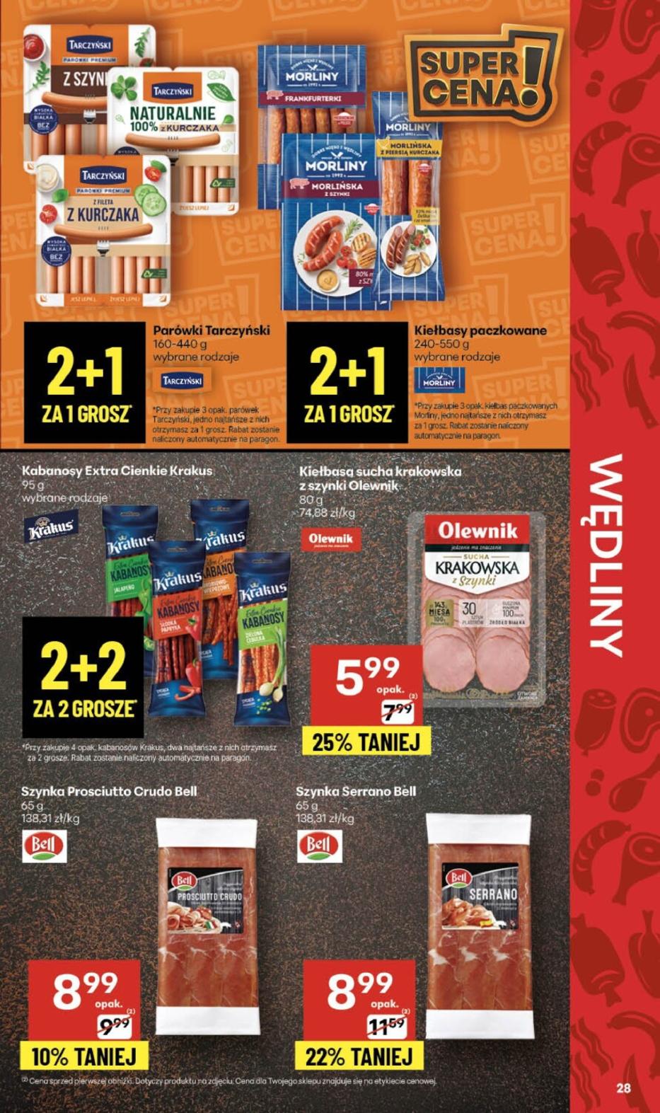 Gazetka promocyjna Delikatesy Centrum str. 28