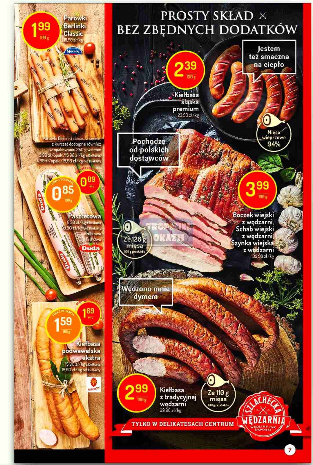 Gazetka promocyjna Delikatesy Centrum str. 7