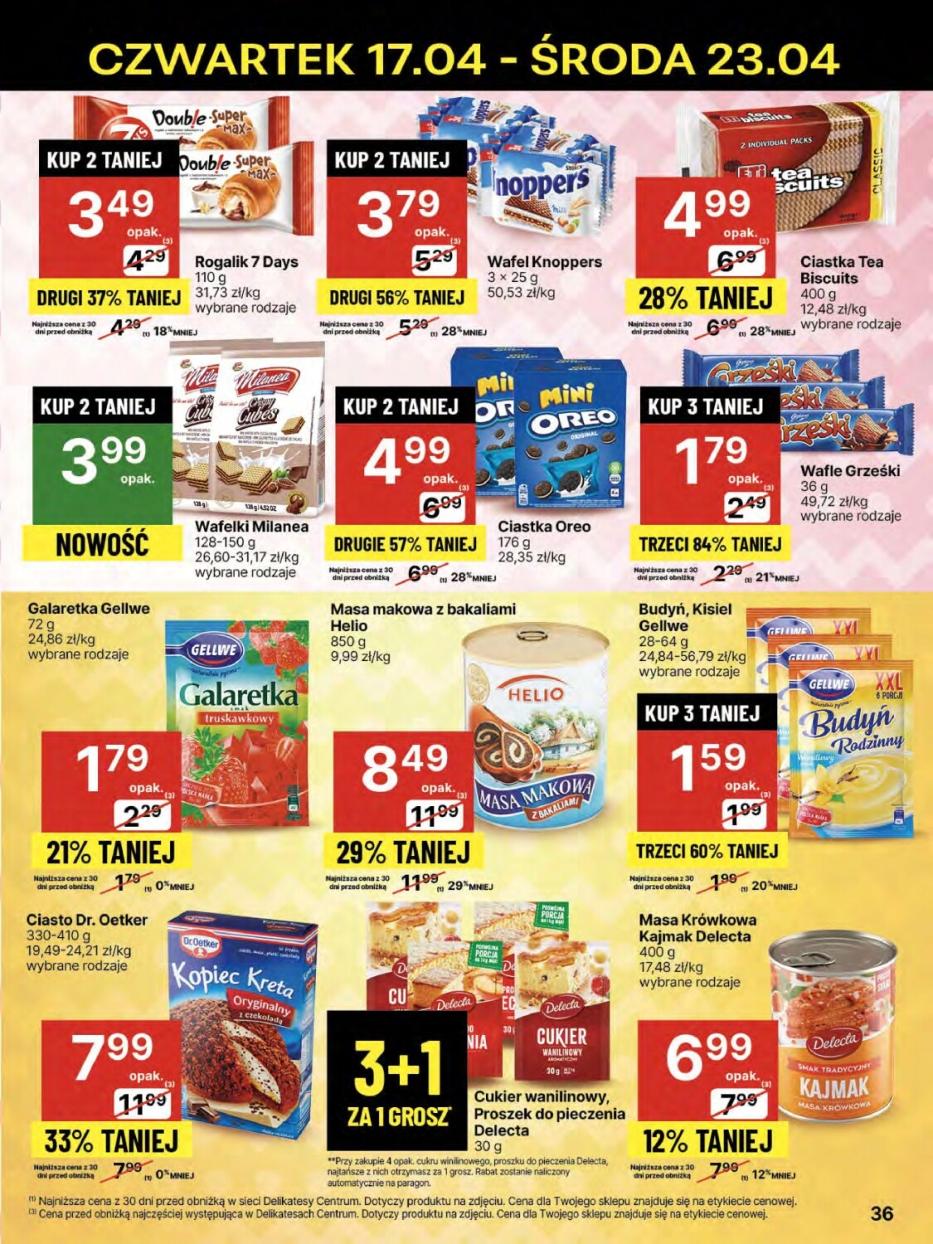 Gazetka promocyjna Delikatesy Centrum str. 36