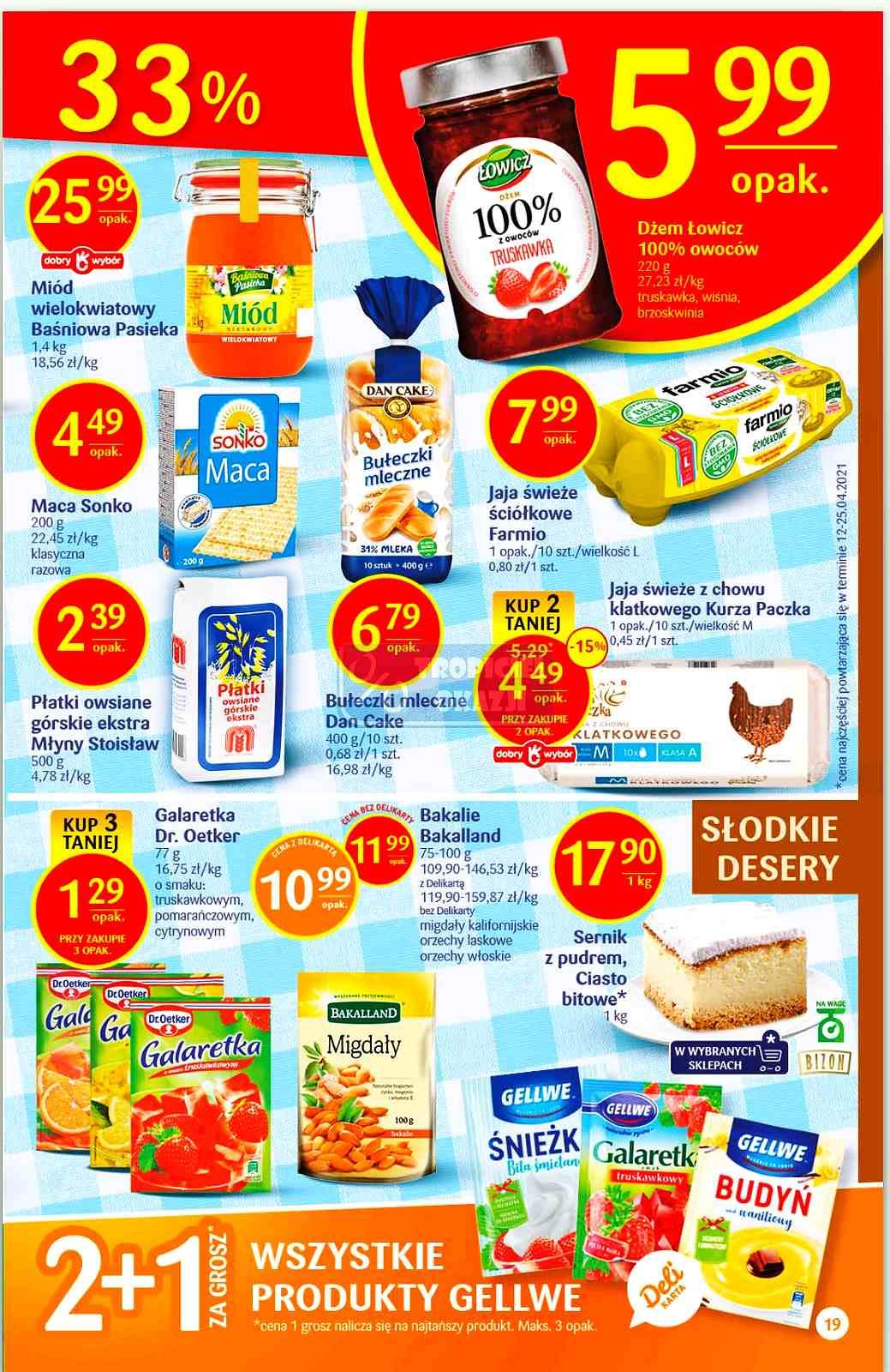 Gazetka promocyjna Delikatesy Centrum str. 19