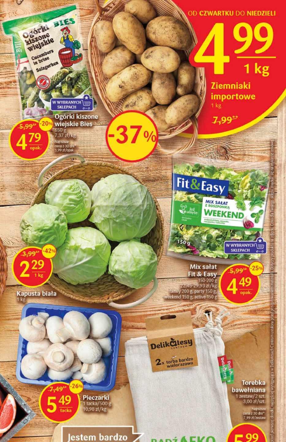 Gazetka promocyjna Delikatesy Centrum str. 17