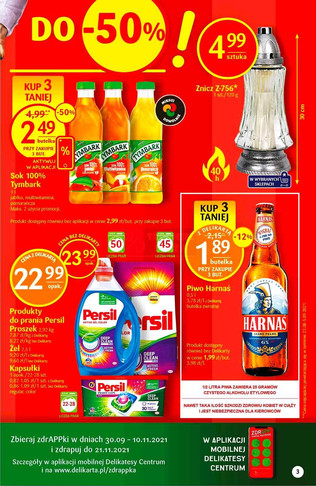 Gazetka promocyjna Delikatesy Centrum str. 3