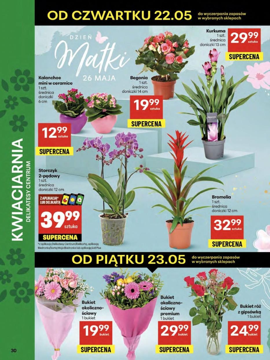Gazetka promocyjna Delikatesy Centrum str. 30