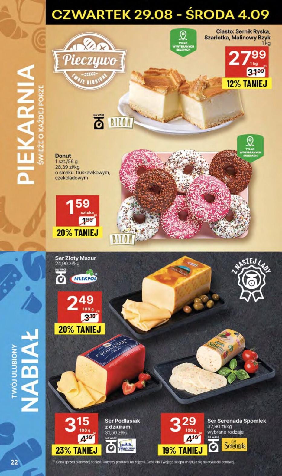 Gazetka promocyjna Delikatesy Centrum str. 22