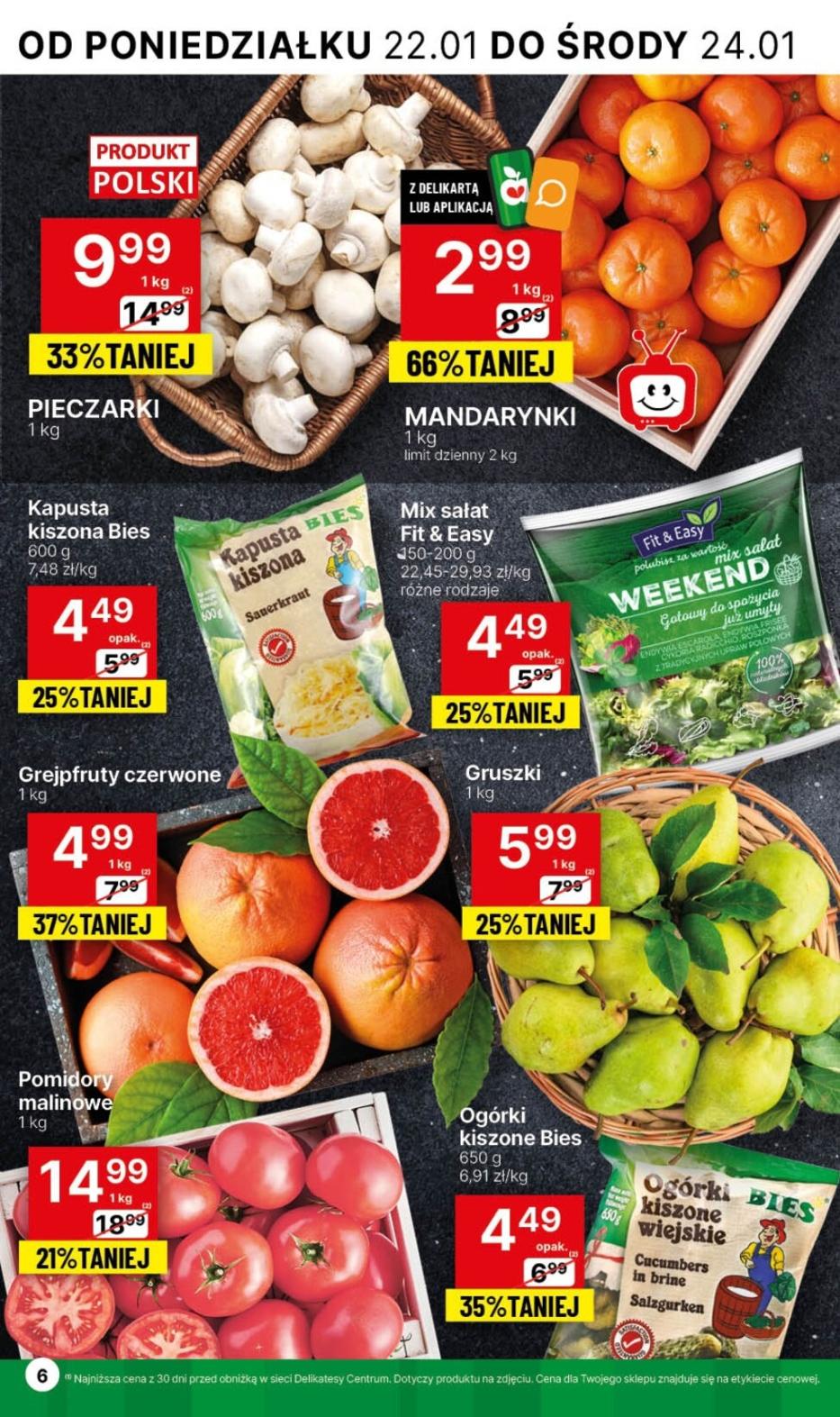 Gazetka promocyjna Delikatesy Centrum str. 6