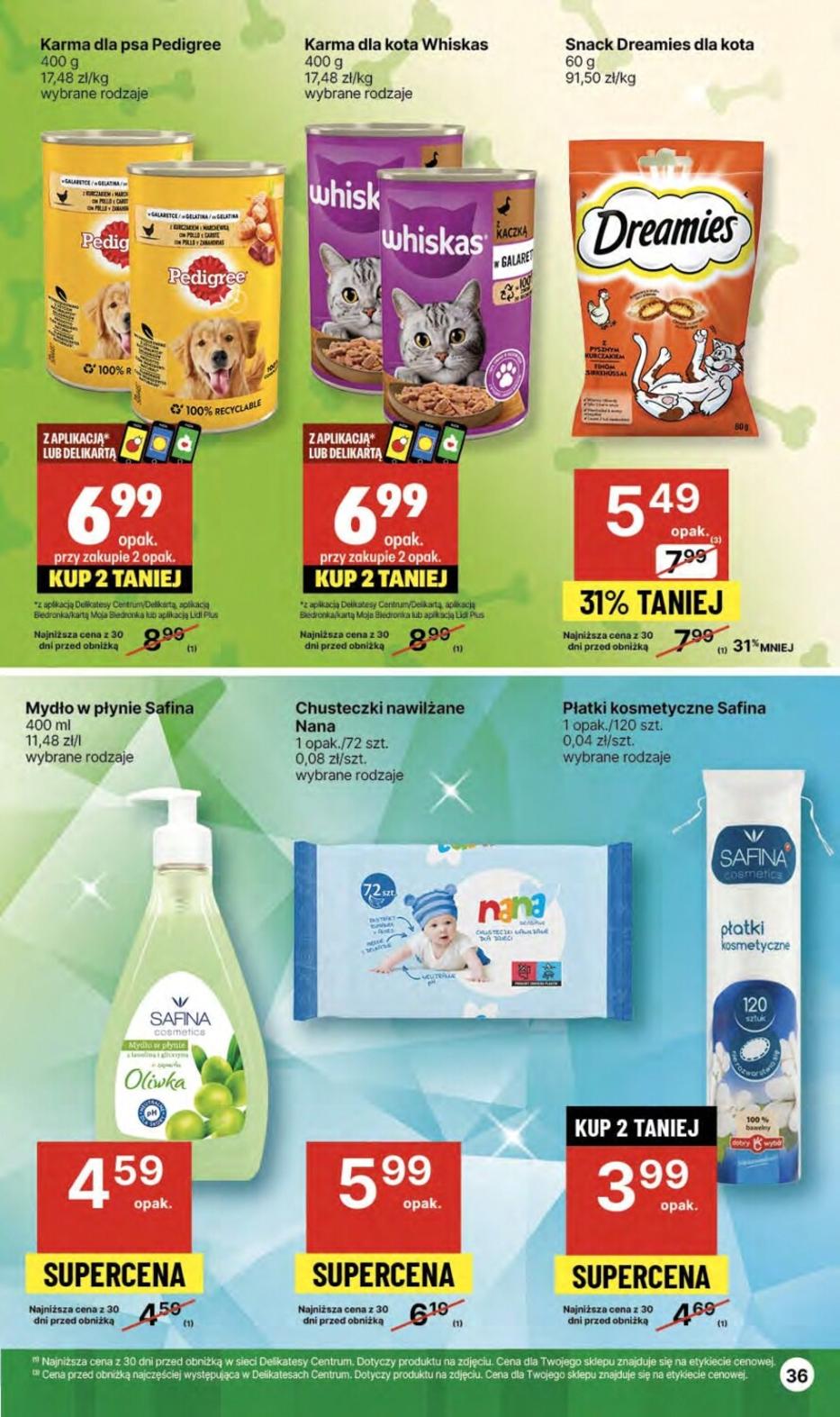 Gazetka promocyjna Delikatesy Centrum str. 36