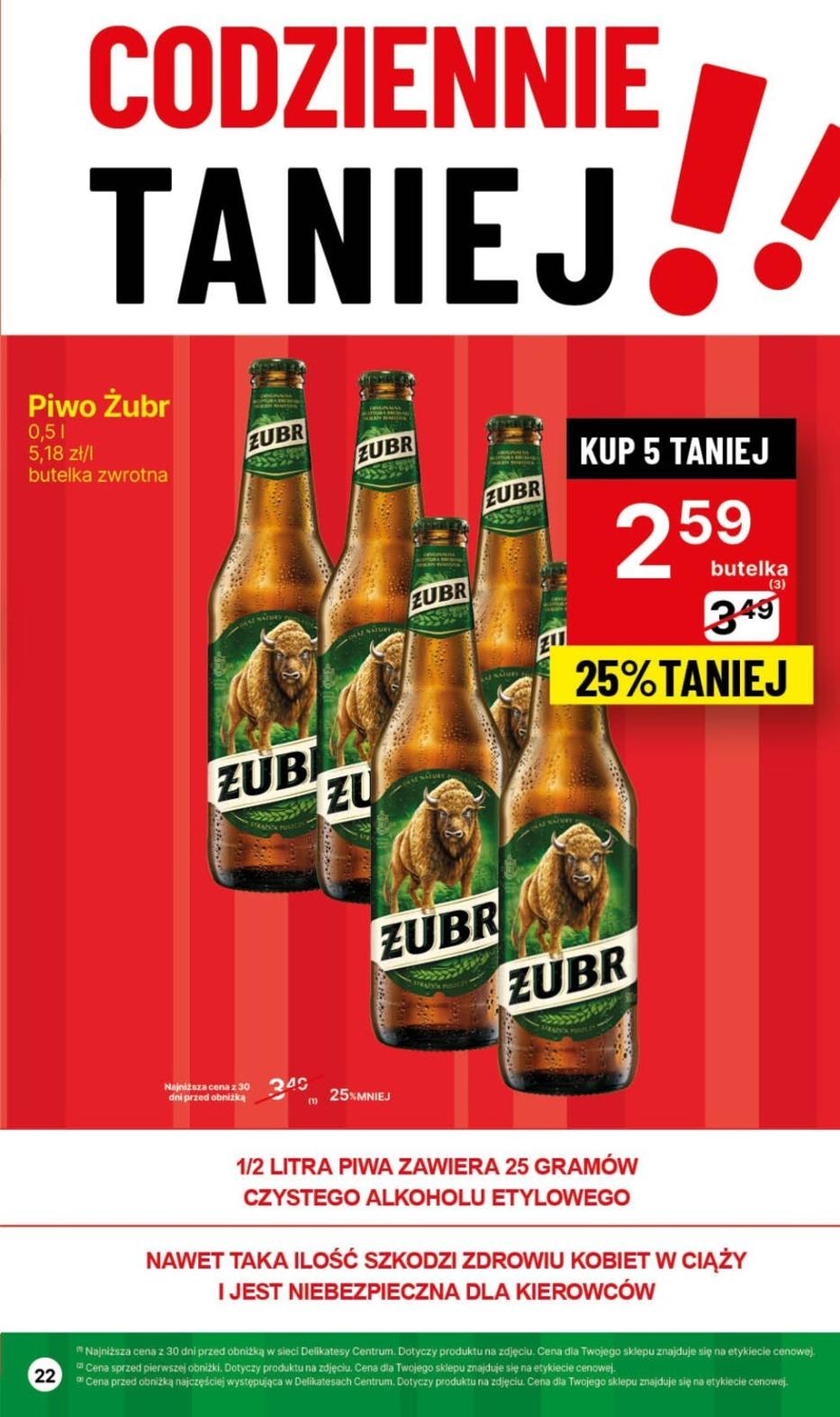 Gazetka promocyjna Delikatesy Centrum str. 22