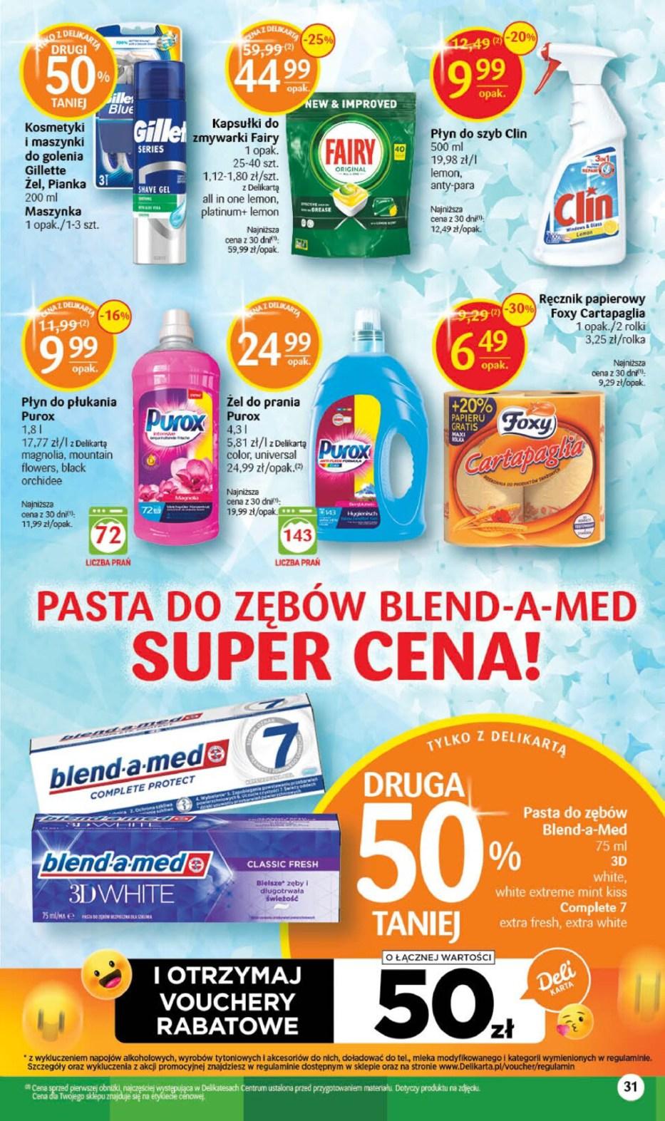 Gazetka promocyjna Delikatesy Centrum str. 31