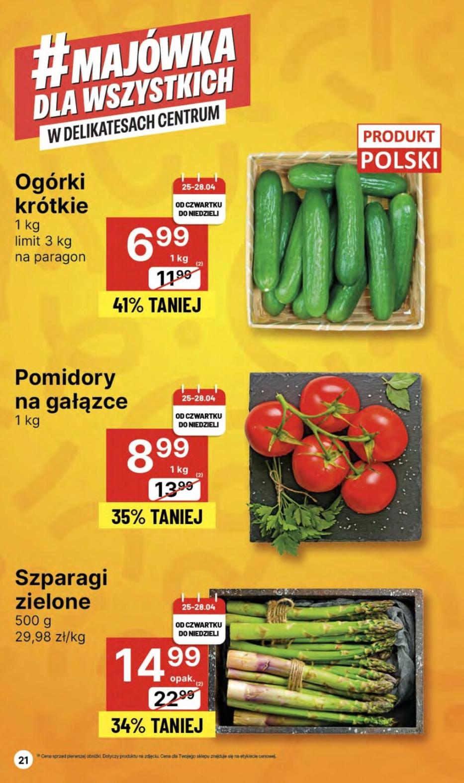 Gazetka promocyjna Delikatesy Centrum str. 21