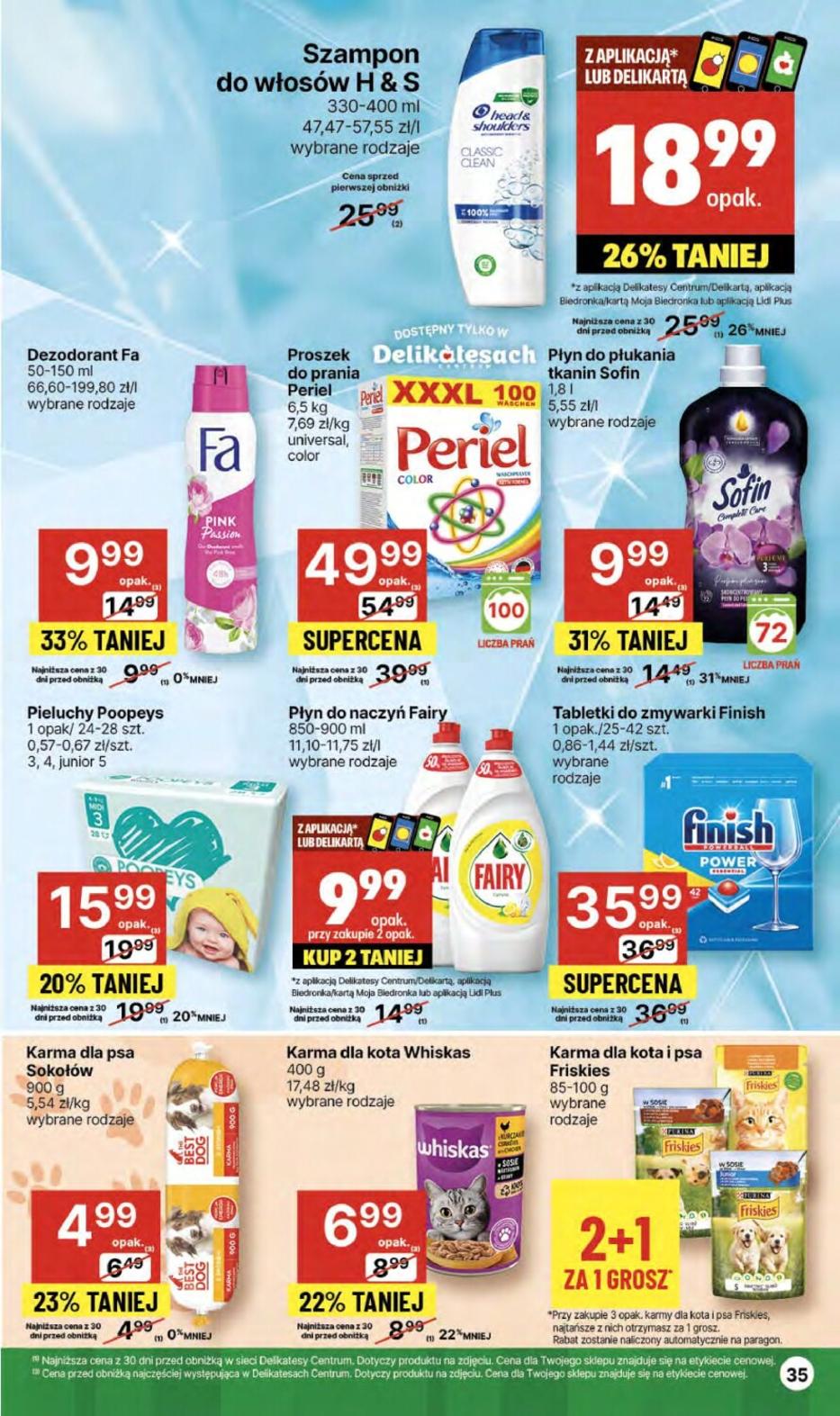 Gazetka promocyjna Delikatesy Centrum str. 35