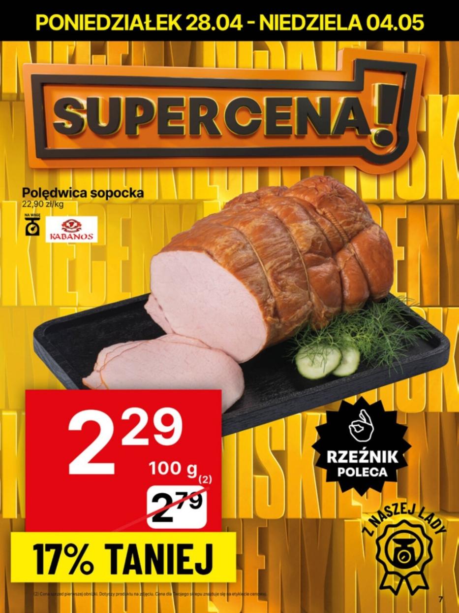 Gazetka promocyjna Delikatesy Centrum str. 7