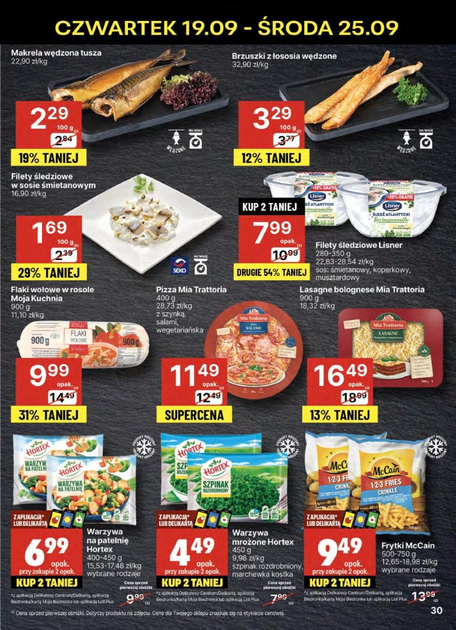 Gazetka promocyjna Delikatesy Centrum str. 30