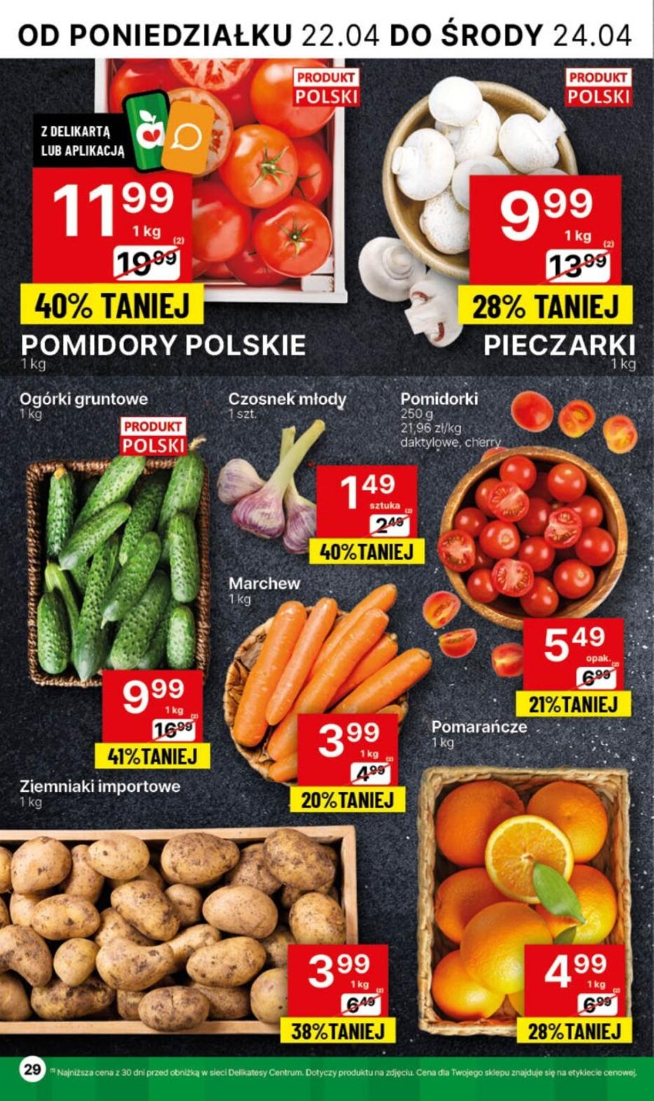 Gazetka promocyjna Delikatesy Centrum str. 29