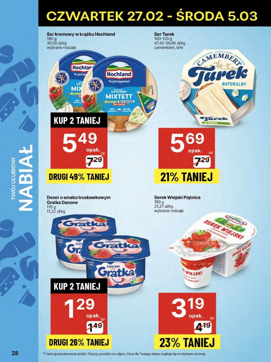 Gazetka promocyjna Delikatesy Centrum str. 28