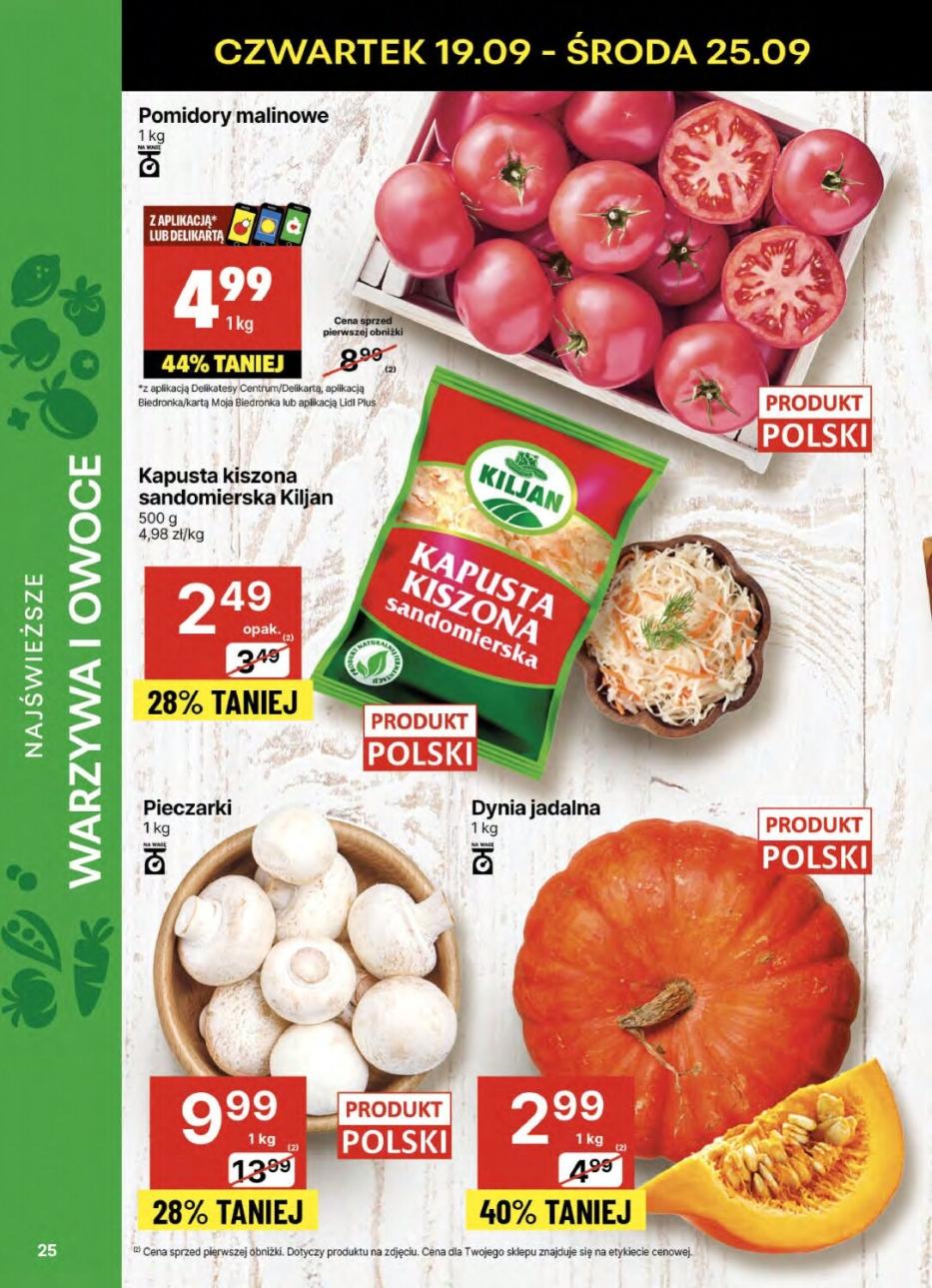 Gazetka promocyjna Delikatesy Centrum str. 25