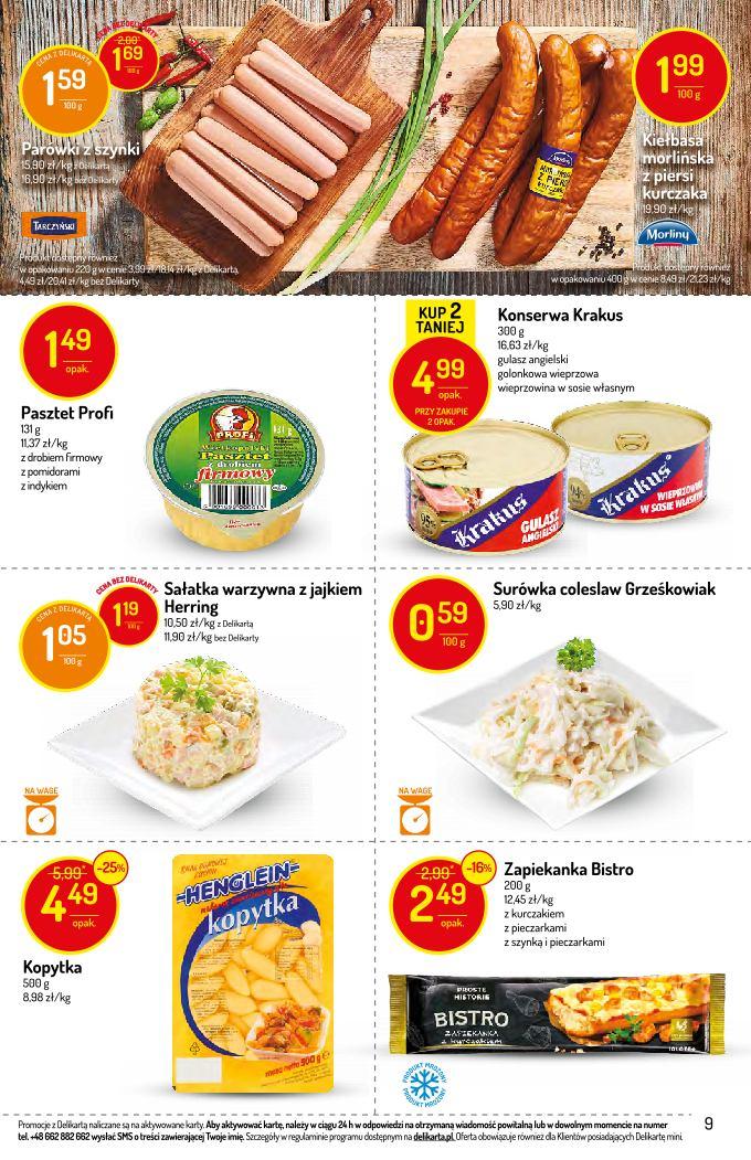 Gazetka promocyjna Delikatesy Centrum str. 9