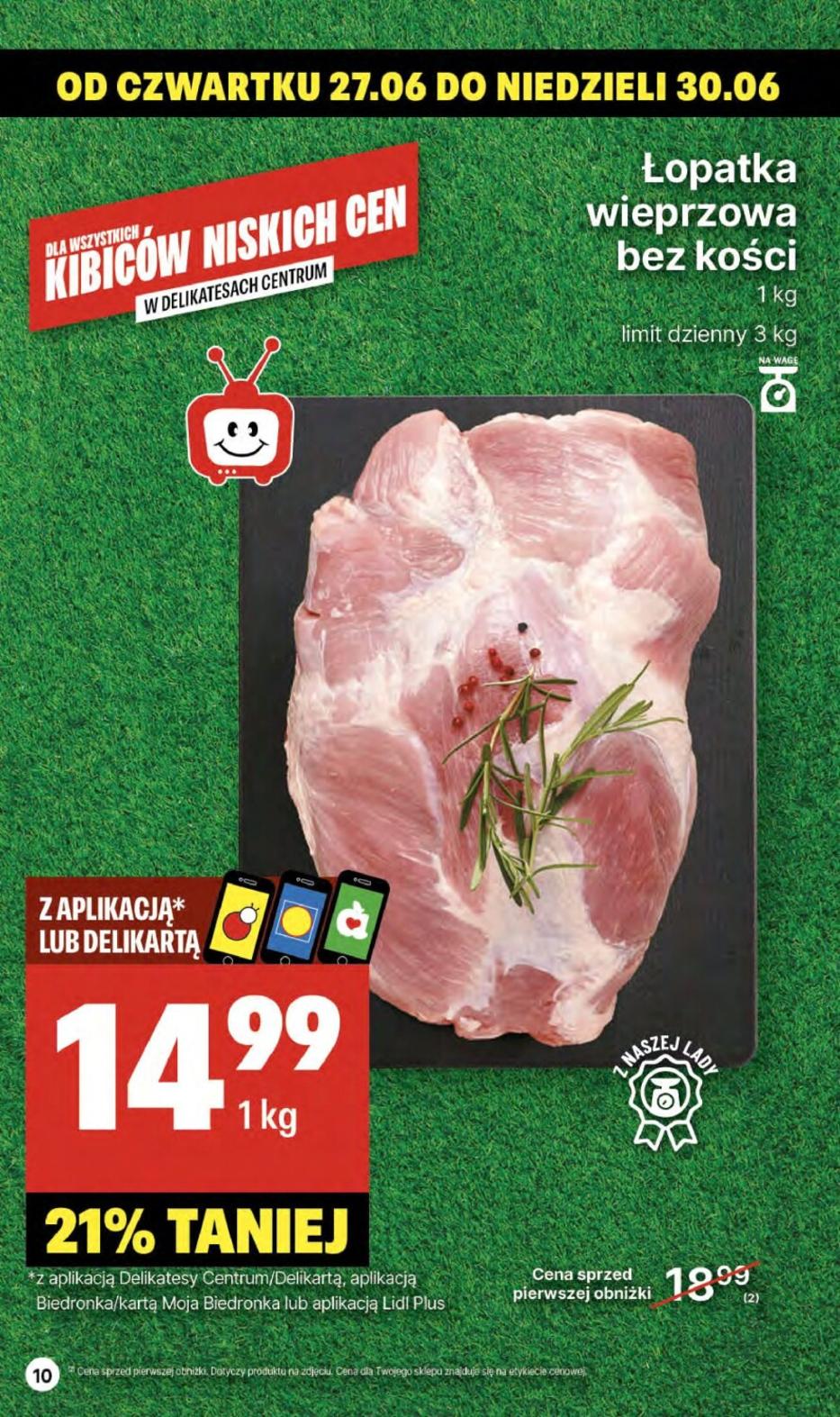 Gazetka promocyjna Delikatesy Centrum str. 10