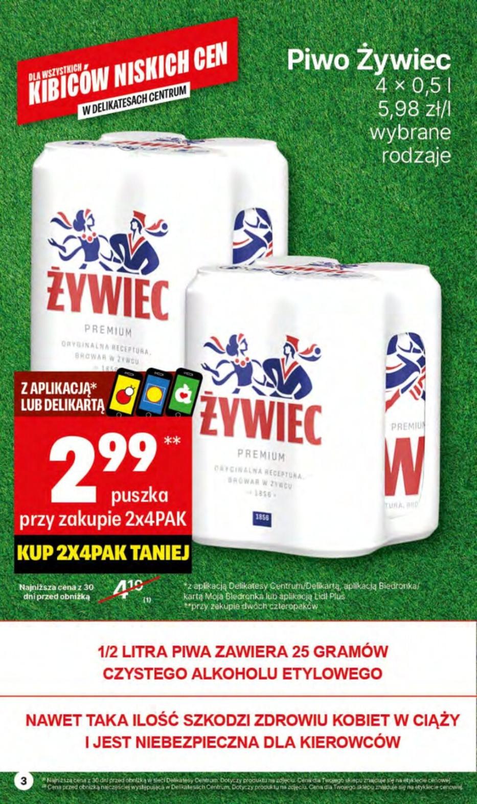 Gazetka promocyjna Delikatesy Centrum str. 3