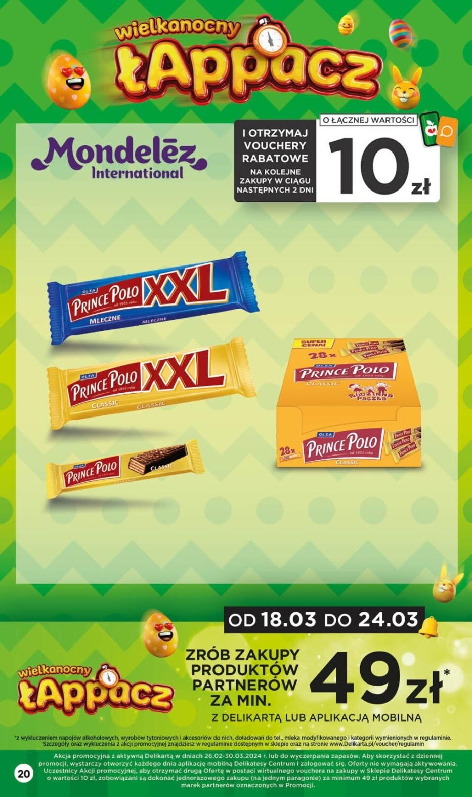 Gazetka promocyjna Delikatesy Centrum str. 20