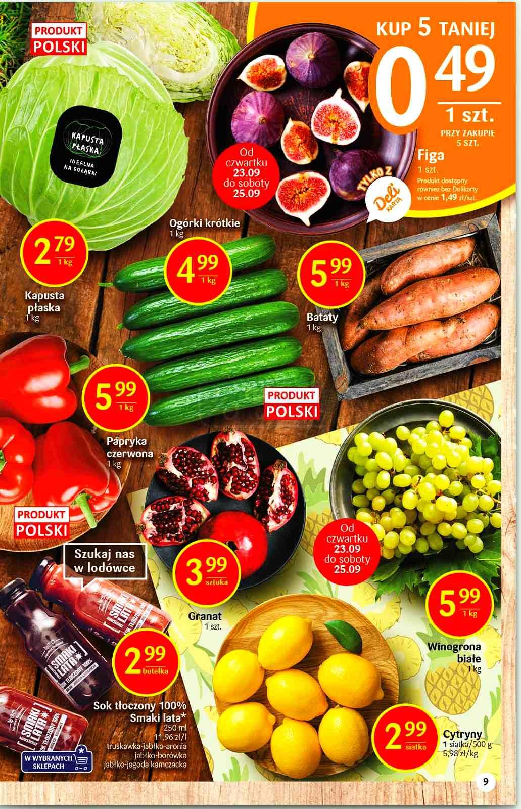 Gazetka promocyjna Delikatesy Centrum str. 9