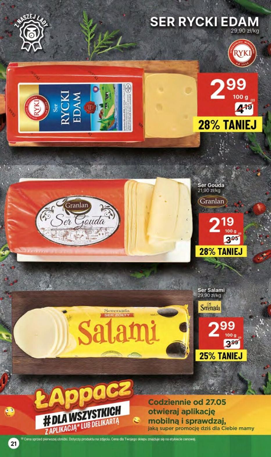 Gazetka promocyjna Delikatesy Centrum str. 21