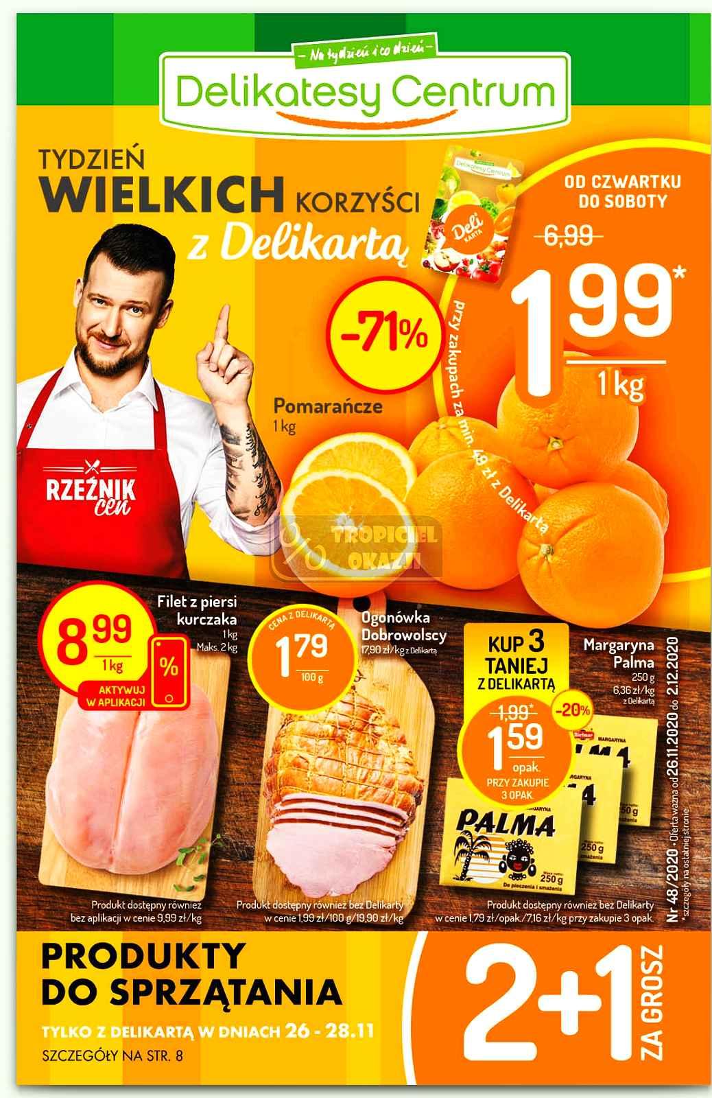 Gazetka promocyjna Delikatesy Centrum str. 1