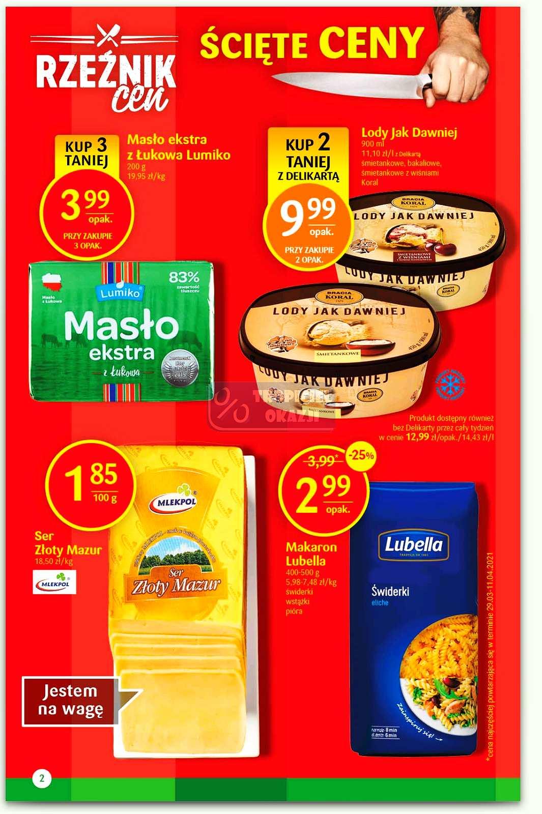 Gazetka promocyjna Delikatesy Centrum str. 2