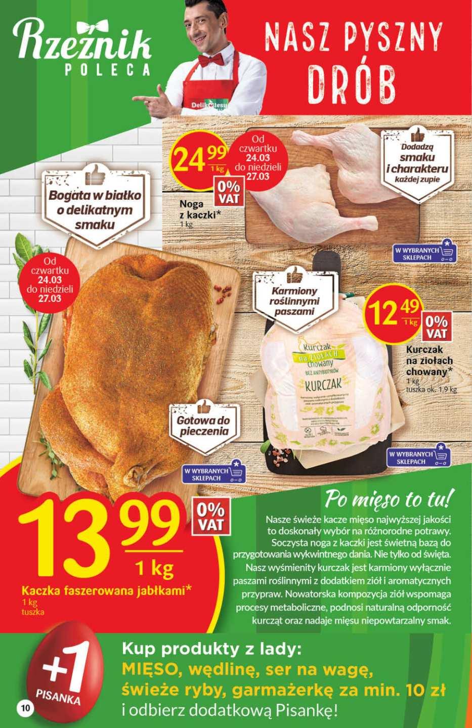 Gazetka promocyjna Delikatesy Centrum str. 10