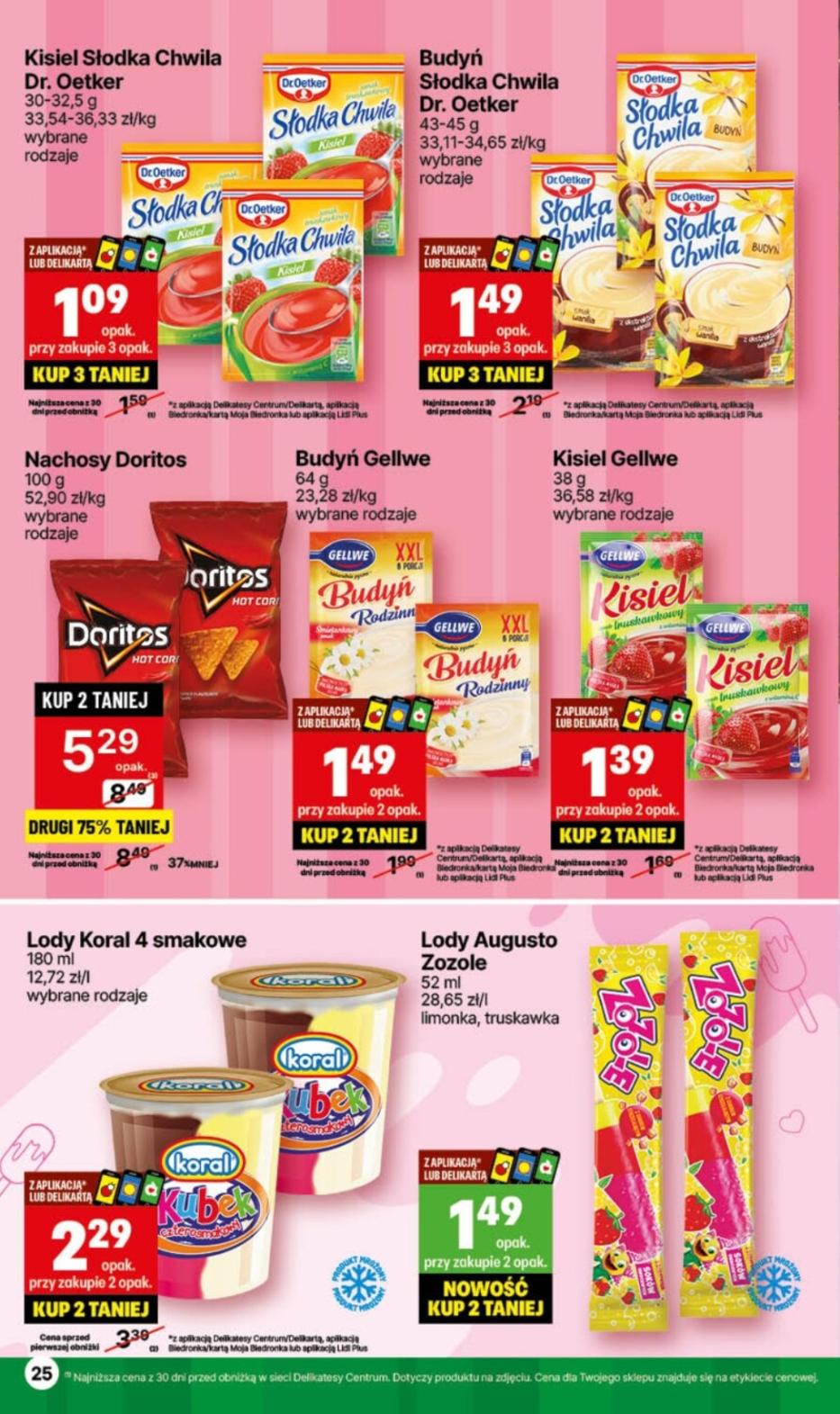 Gazetka promocyjna Delikatesy Centrum str. 25