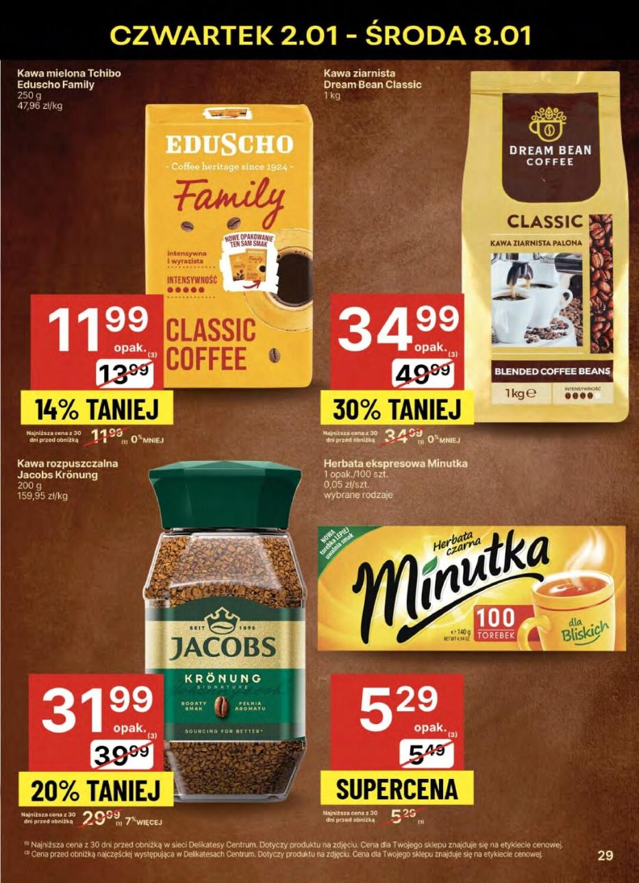 Gazetka promocyjna Delikatesy Centrum str. 29