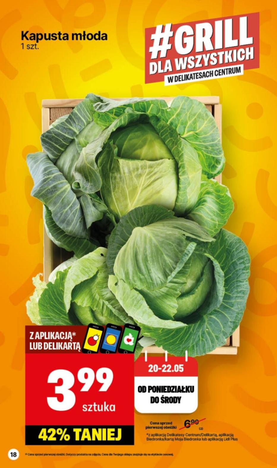 Gazetka promocyjna Delikatesy Centrum str. 18