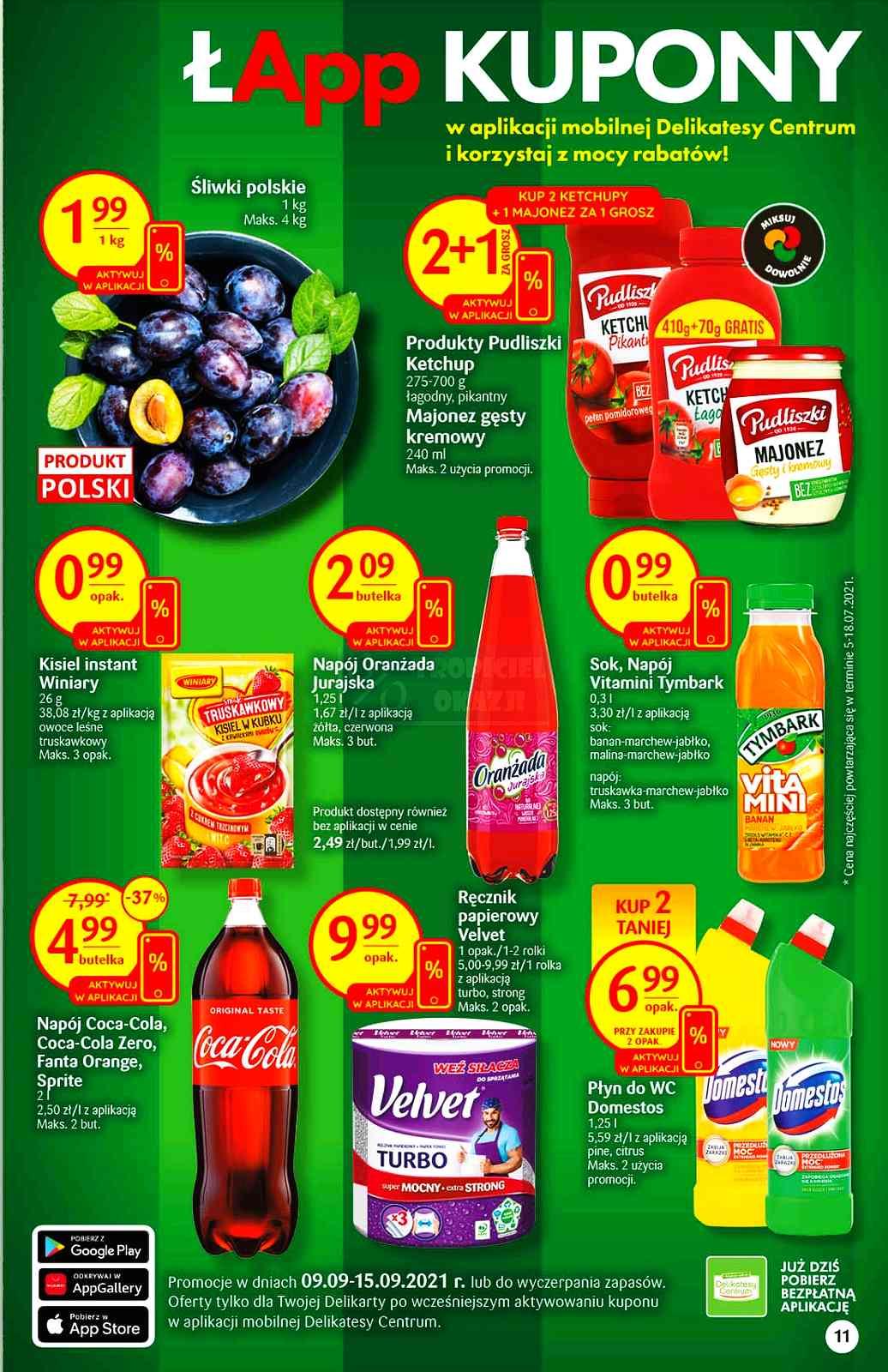 Gazetka promocyjna Delikatesy Centrum str. 11