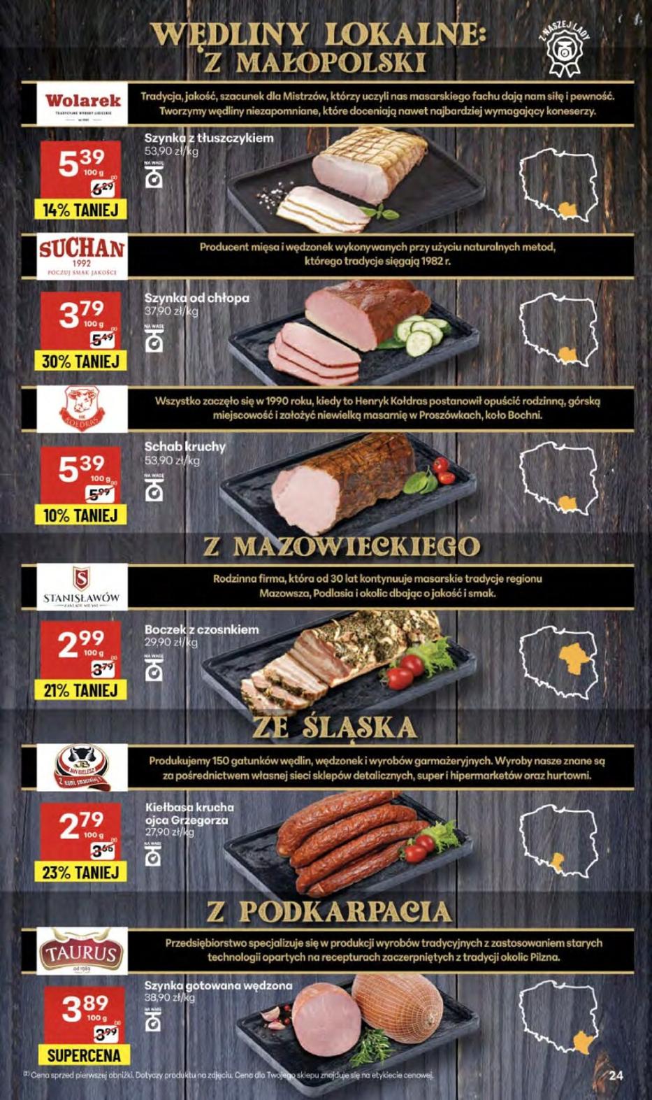 Gazetka promocyjna Delikatesy Centrum str. 24