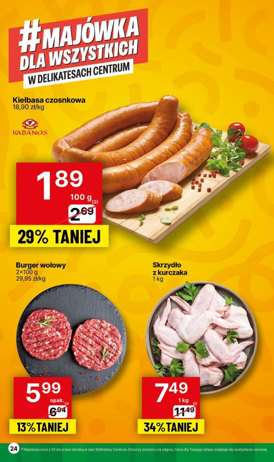 Gazetka promocyjna Delikatesy Centrum str. 24