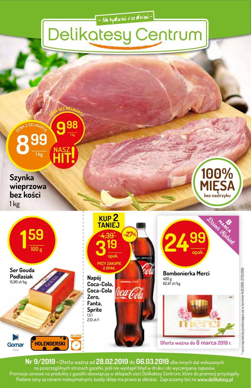 Gazetka promocyjna Delikatesy Centrum str. 20