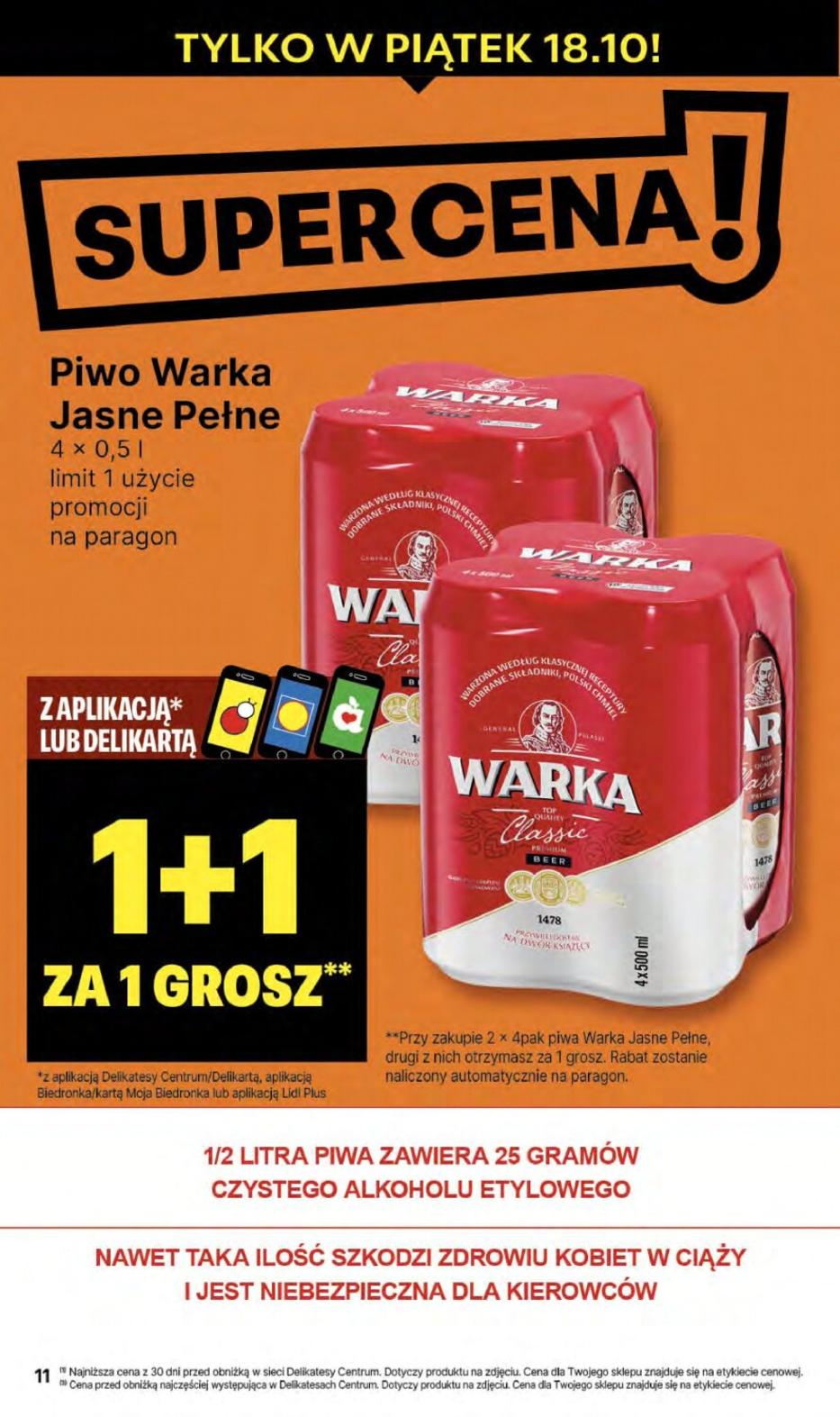 Gazetka promocyjna Delikatesy Centrum str. 11